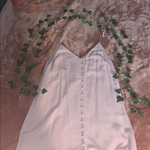 Pink summer mini dress